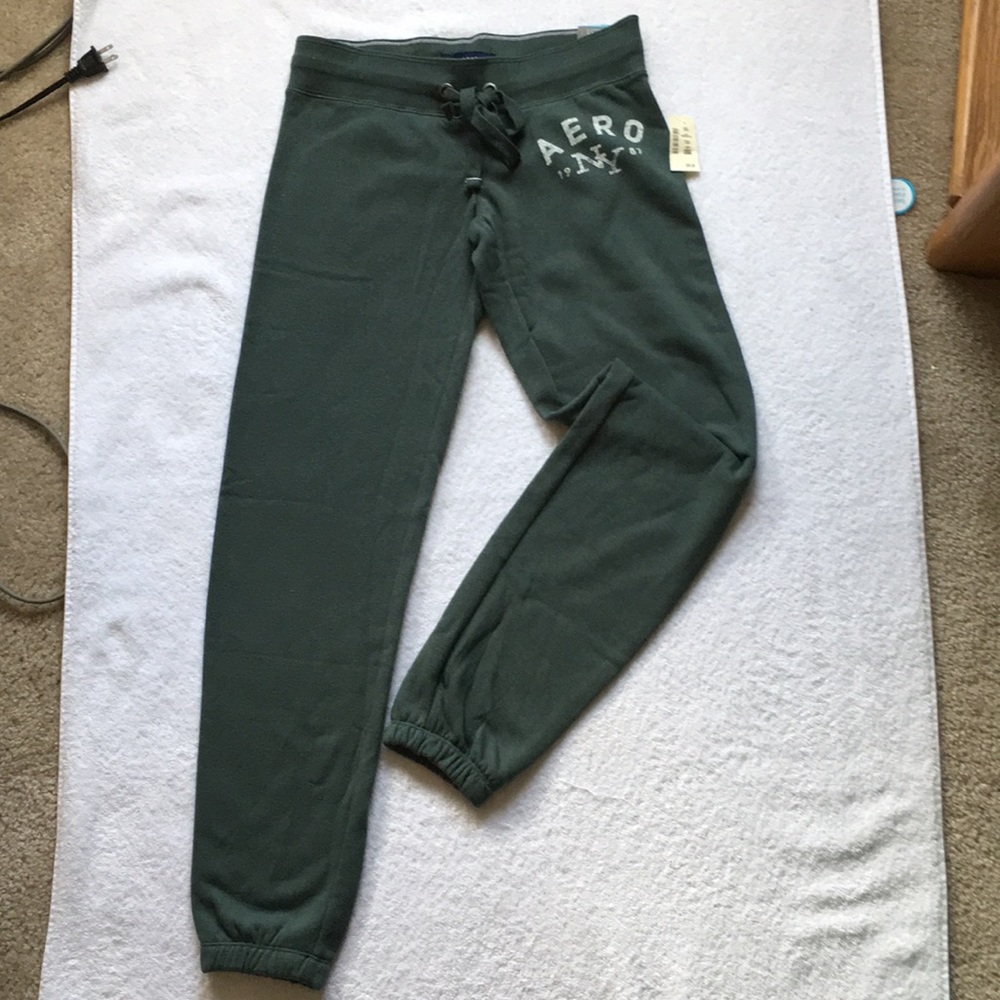 Aeropostale Womens Classic Cinch Fit Sweatpants XS